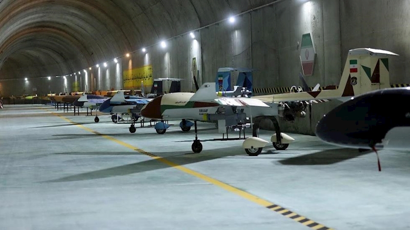 Iranpress: First footage of Iranian army’s secret underground UAV base