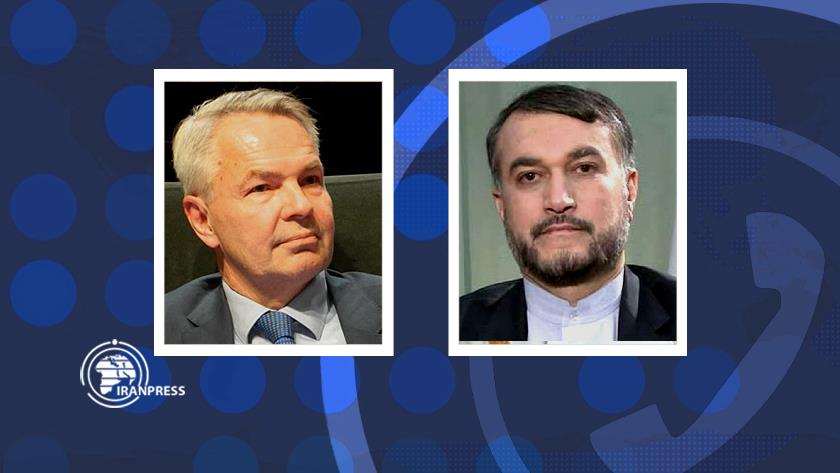 Iranpress: Iran-Finland FMs confer on bilateral ties, regional and int