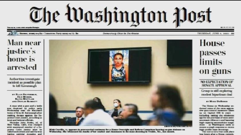 Iranpress: World Newspapers: House passes limits on guns