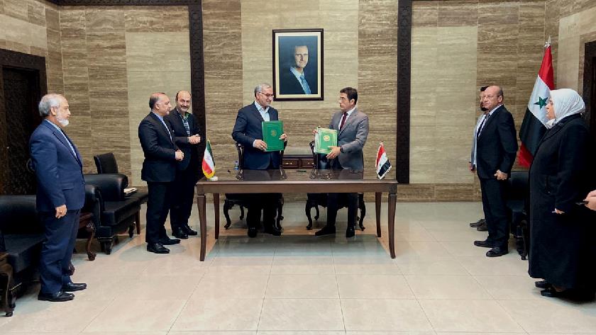 Iranpress: Iran, Syria sign health MoU