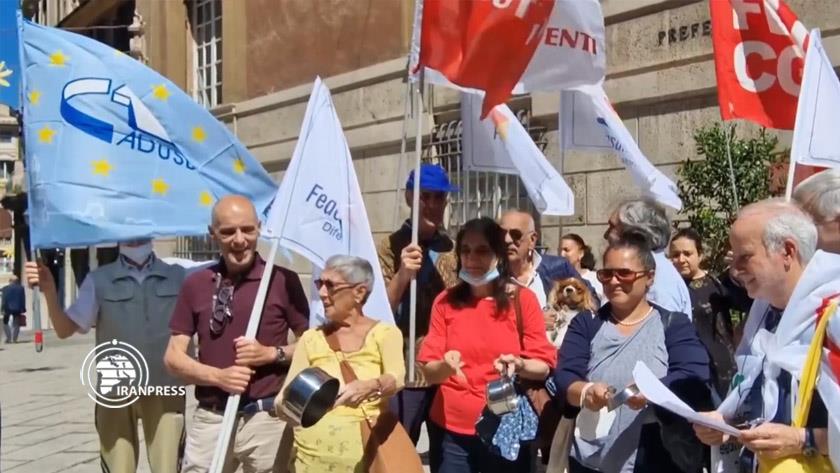 Iranpress: Protest against prices in Italian style