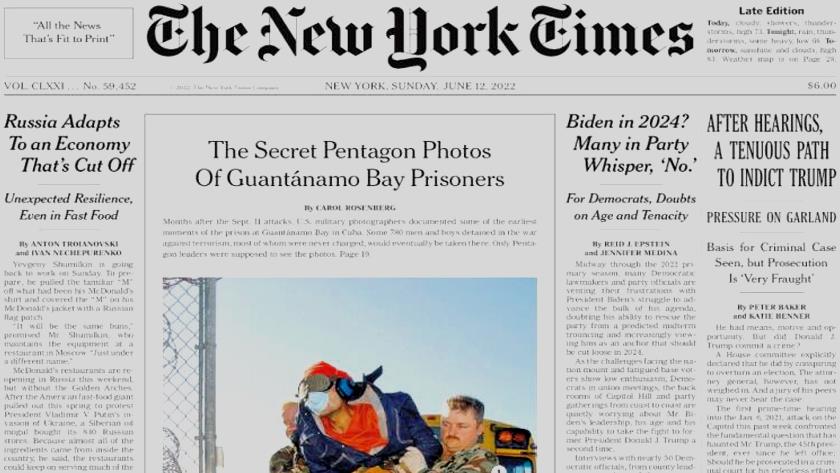 Iranpress: World Newspapers: Secret Pentagon photos of Guantánamo Bay prisoners
