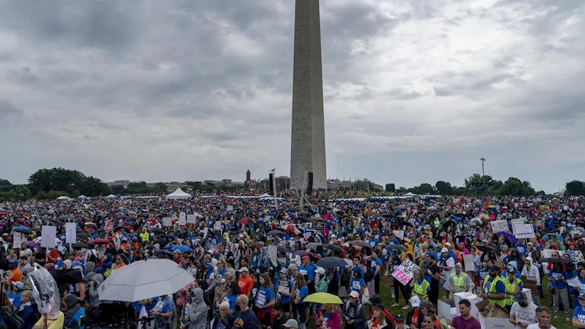 Iranpress: Mass protests against gun violence sweep US following deadly shootings