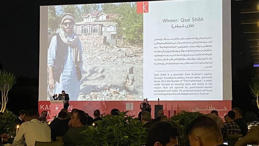 Iranpress: Kashmiri journalist won 