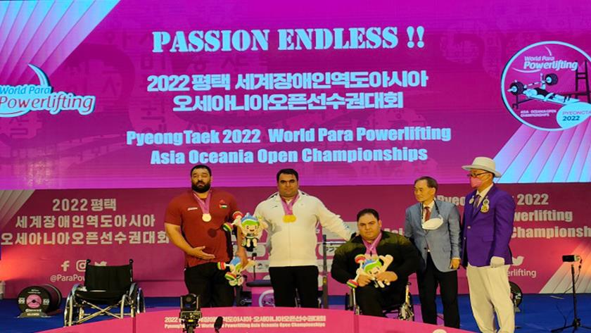 Iranpress: Iranian para powerlifter collects 2 golds 
