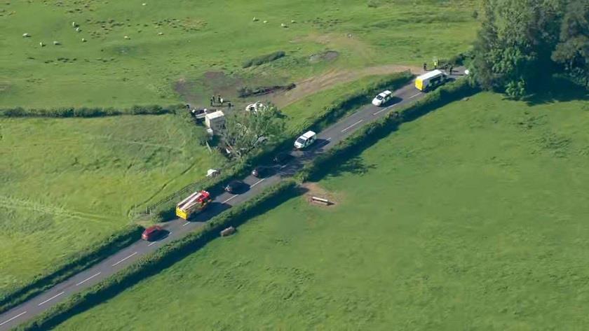 Iranpress: Helicopter crash in Britain kills 2 people 