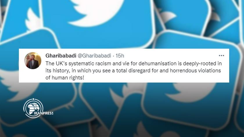 Iranpress: Racism deeply-rooted in UK history: Iranian official