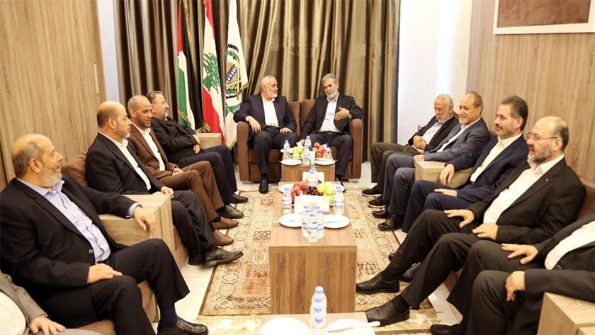 Iranpress: Haniyah, al-Nakhala urge comprehensive resistance as only strategic option