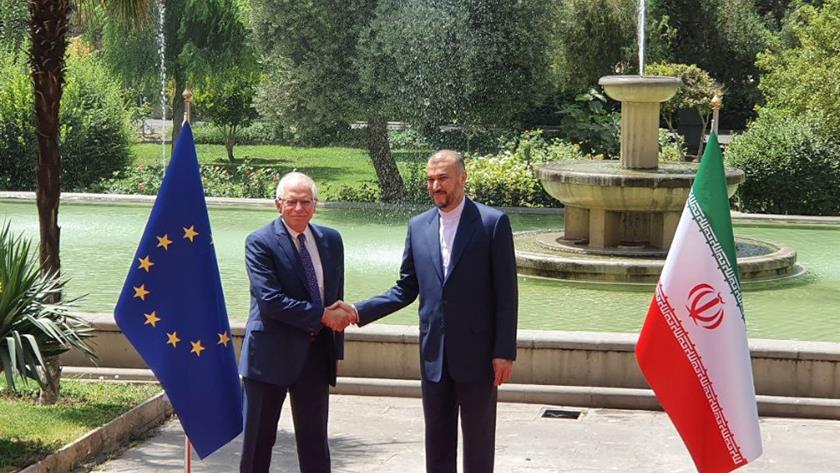 Iranpress: Amir-Abdollahian officially welcomes EU