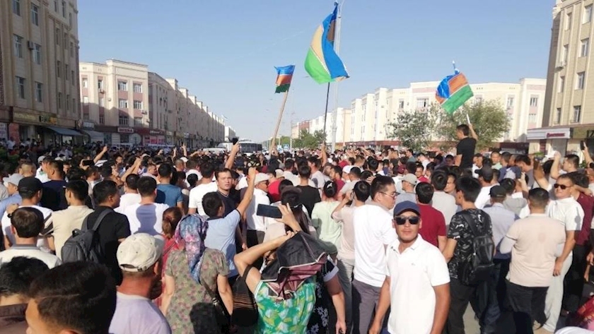 Iranpress: Five killed in latest Uzbekistan unrest