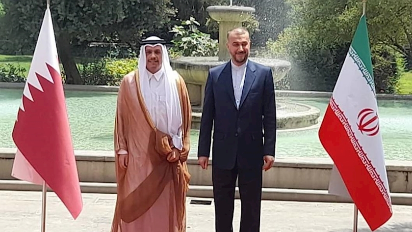 Iranpress: Qatari FM arrives in Tehran