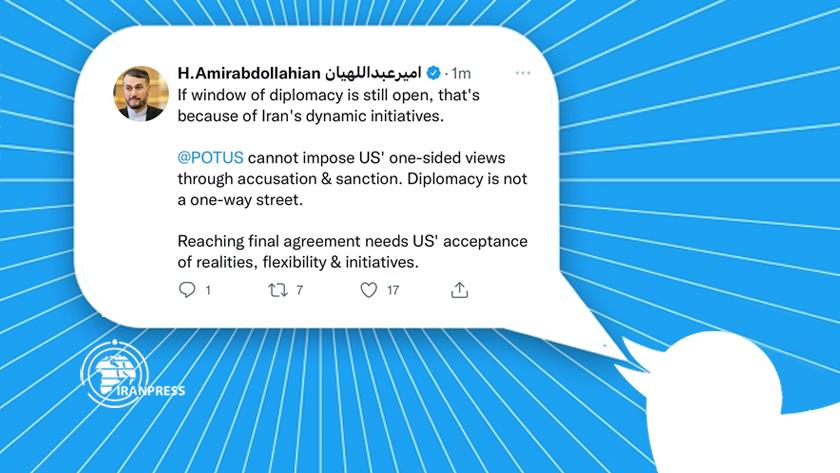 Iranpress: US wants to impose its 