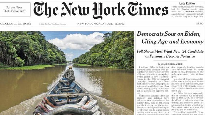 Iranpress: World Newspapers: Democrats sour on Biden, citing age and economy