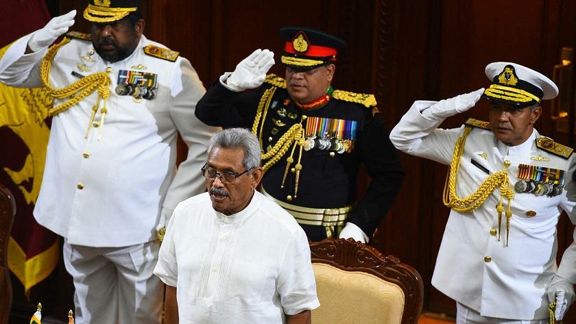 Iranpress: Sri Lankan president flees country amid severe protests