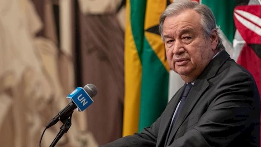 Iranpress: Guterres: Russia, Ukraine agreement for grain export is 
