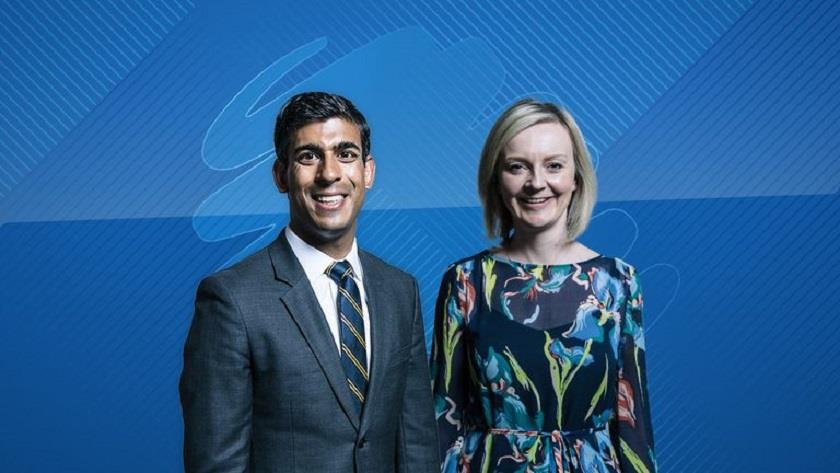 Iranpress: Rishi Sunak, Liz Truss race to succeed Boris Johnson as UK PM