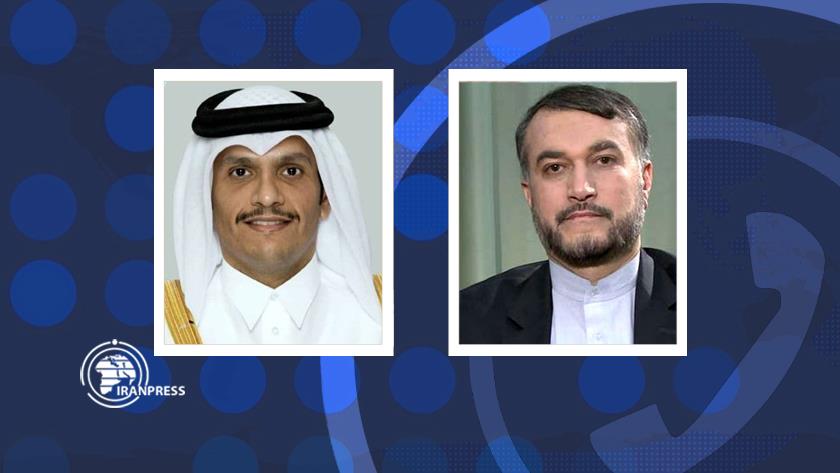 Iranpress: Iran, Qatar FMs mull over latest development on lifting sanctions