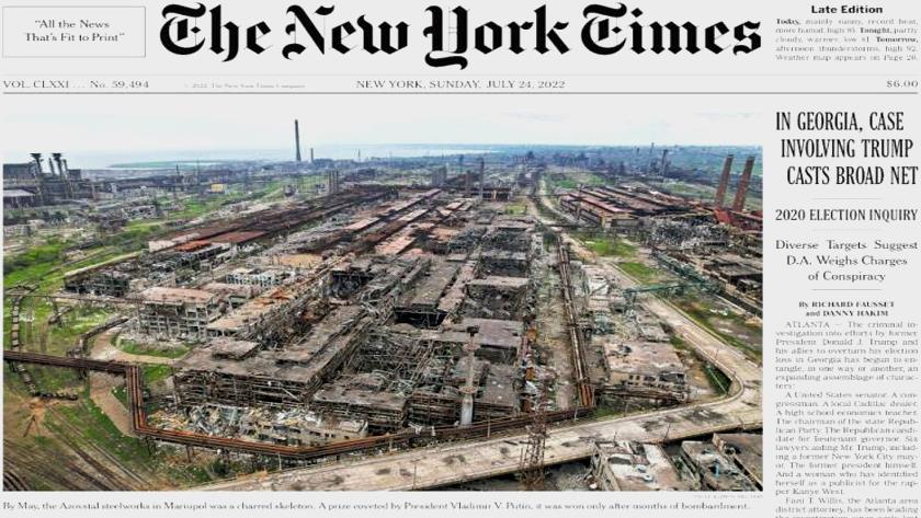 Iranpress: World Newspapers: Last stand at the steelworks: Inside an 80-day siege