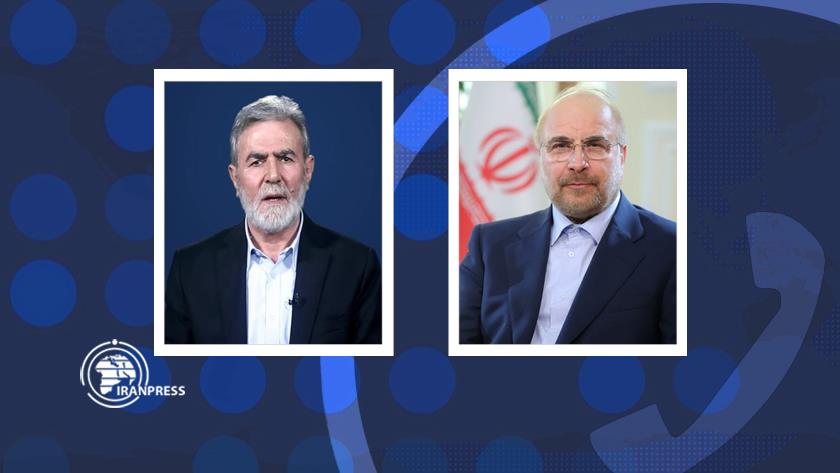 Iranpress: Ghalibaf: Iran stands by Palestine with all its might
