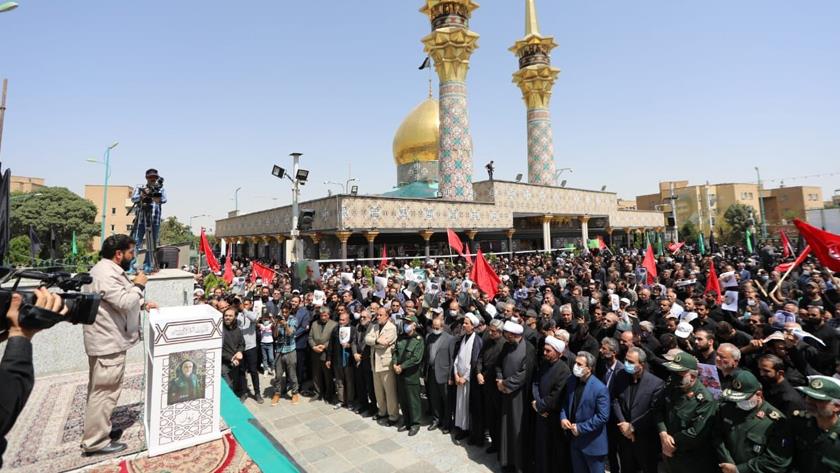 Iranpress: Hamadan commemorates IRGC war veteran commander 