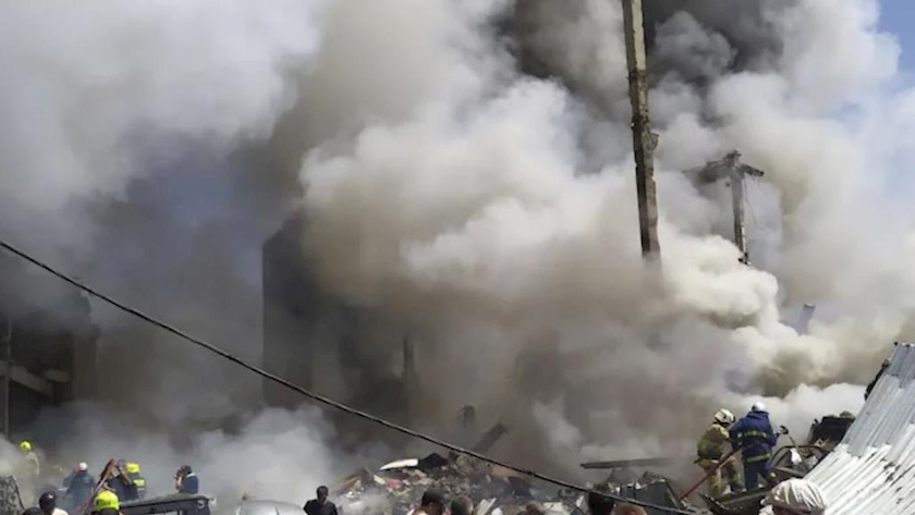 Iranpress: Yerevan hit by huge blast; one killed dozens injured