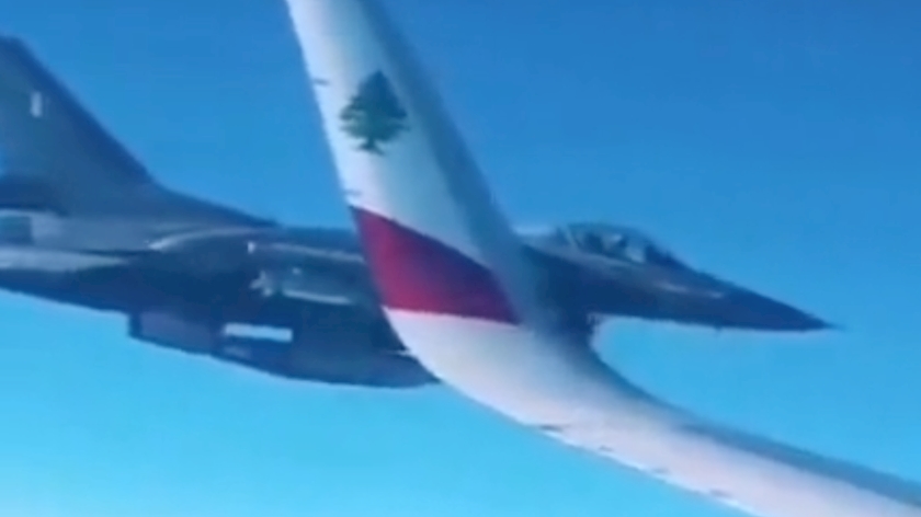 Iranpress: NATO F-16s intercept Lebanese airliner travelling through Greek airspace