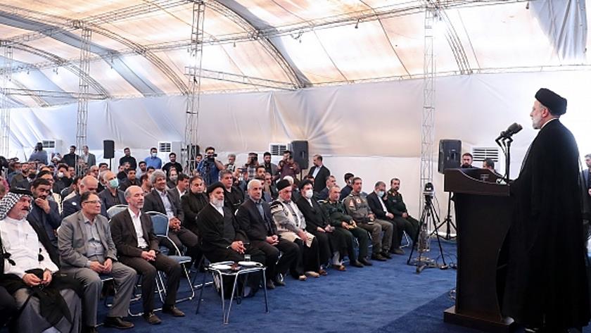 Iranpress: Ghadir water project fully indigenous: Pres. Raisi
