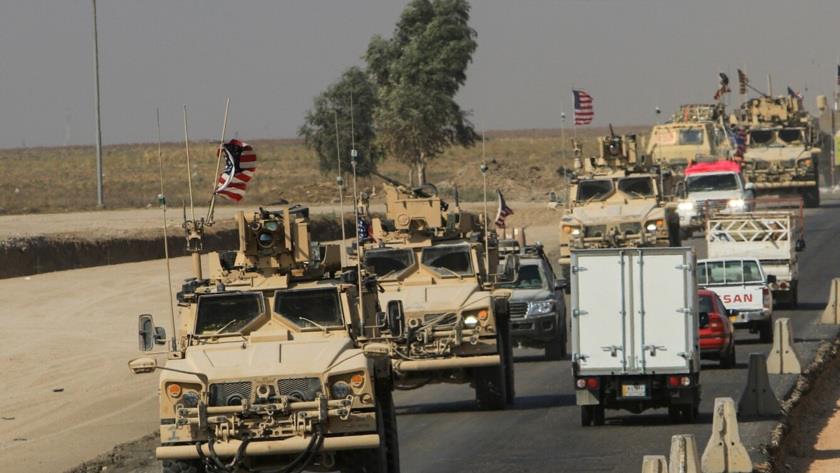 Iranpress: US forces move armored vehicles from Syria to north of Iraq