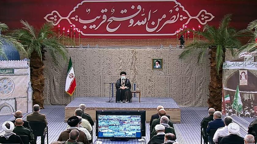 Iranpress: Leader: Holy Defense was an International war against Iran