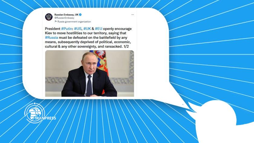 Iranpress: Putin: US, UK, EU openly encourage Kiev to move hostilities to our territory