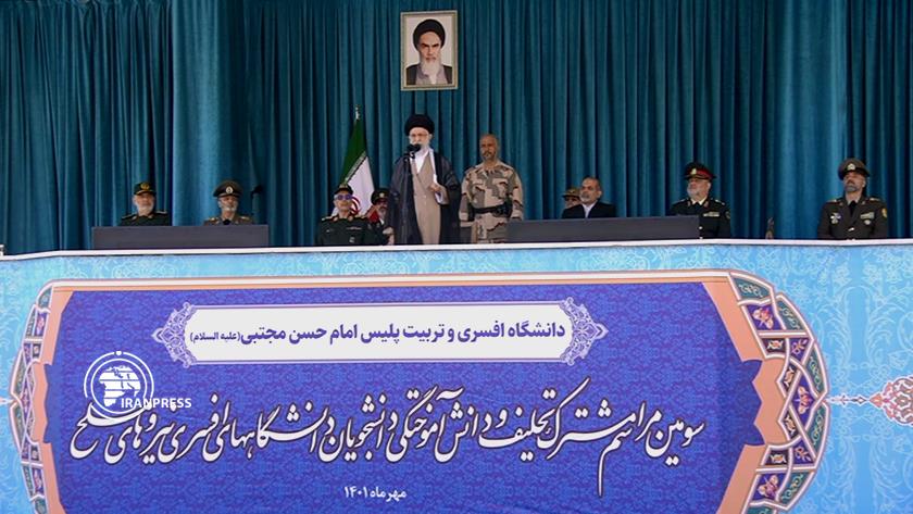 Iranpress: Leader: Recent riots in Iran planned by enemy