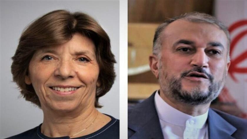 Iranpress: Foreign ministers of Iran, France discuss bilateral ties, other topics