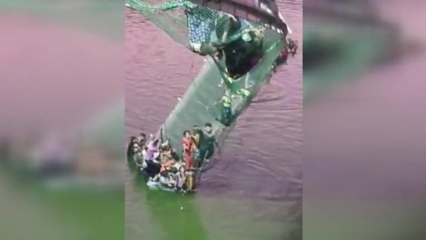Iranpress: Thirty killed in bridge collapse in India, officials say