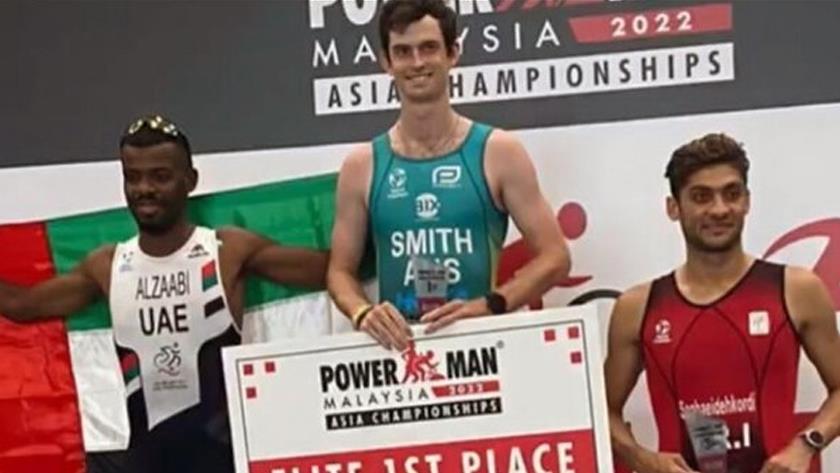 Iranpress: Iranian athlete claims bronze at 2022 Duathlon Asia Championship