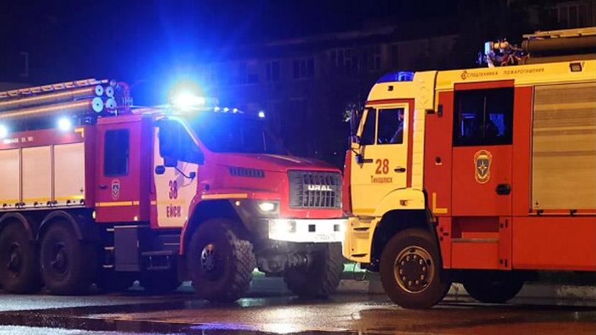 Iranpress: Fire in Russia