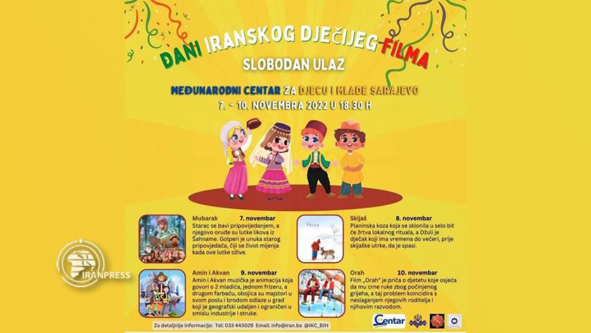 Iranpress: Iran, Bosnia to hold Children Friendship Week