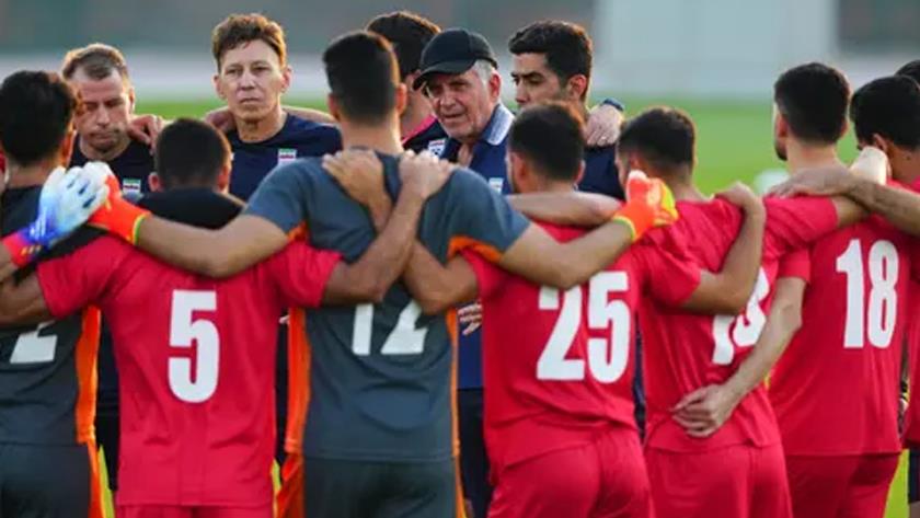Iranpress: Team Melli to wear red kit to face England at World Cup