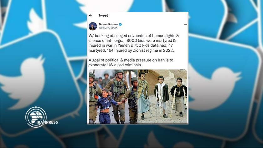 Iranpress: MFA Spox: Media war purifies criminals