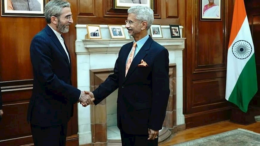 Iranpress: Iran and India confer on regional, international developments