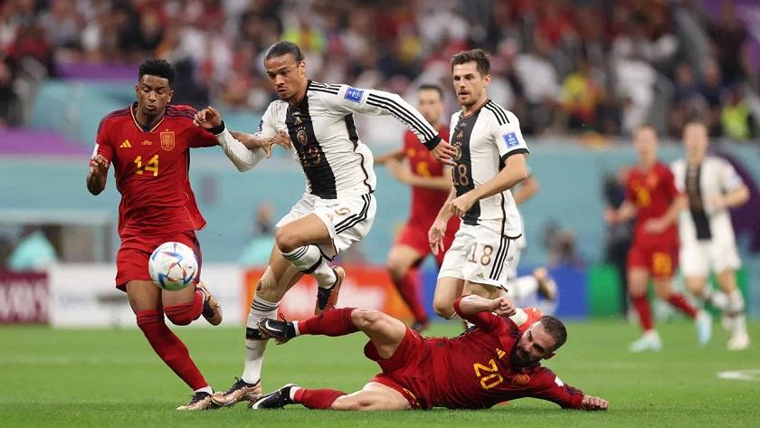 Iranpress: 2022 World Cup: Germany draws with Spain 1-1