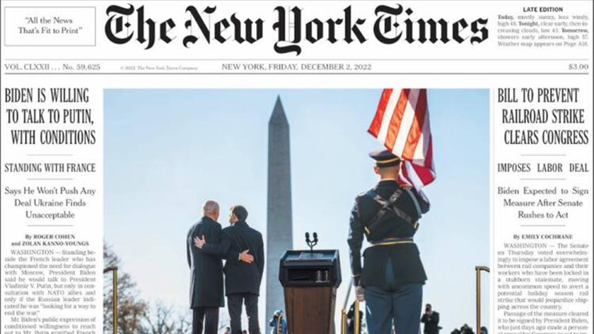 Iranpress: World Newspapers: Biden sets conditions to talk to Putin