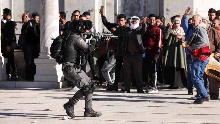 Iranpress: Zionists attack Palestinians on celebration for Morocco