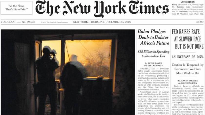Iranpress: World newspapers: Biden pledges deals to bolster Africa