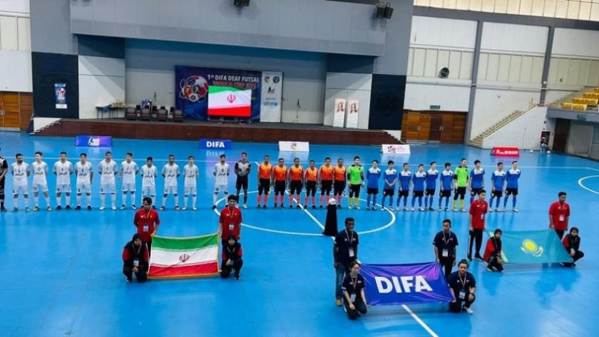Iranpress: Iran crowned champion of 1st DIFA World Deaf Futsal U-21 Championships