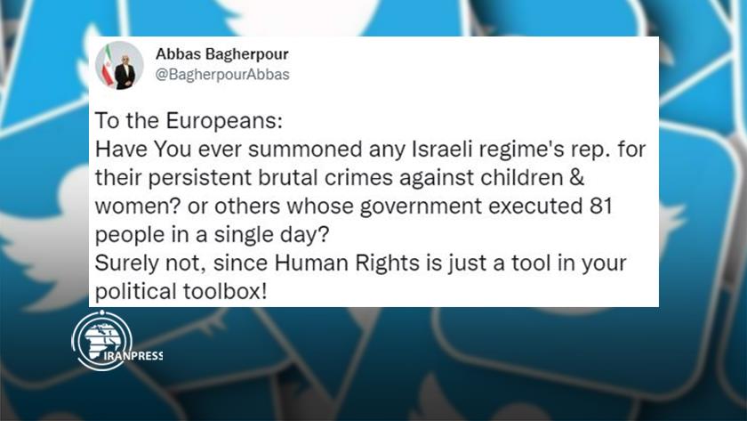 Iranpress: Human rights, tool in Europe’s political toolbox