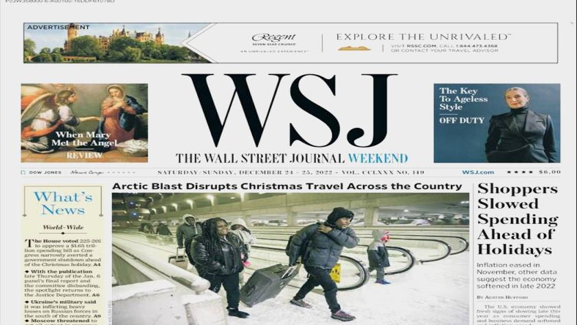 Iranpress: World newspapers: Shoppers slowed spending ahead of holidays