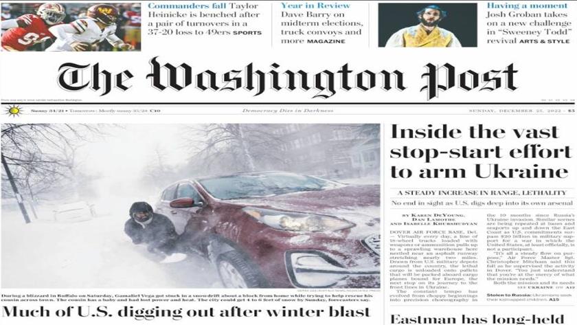 Iranpress: World Newspapers: Inside the vast stop-start effort to arm Ukraine
