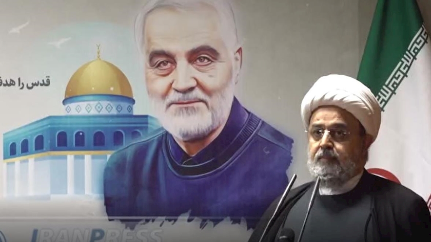 Iranpress: Martyr Soleimani creates unity in Iran and Resistance Axis: Senior Cleric