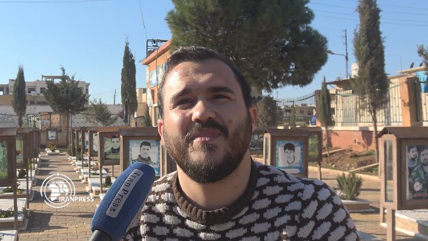 Iranpress: Gen. Soleimani Honored in city of Nubl, Syria 