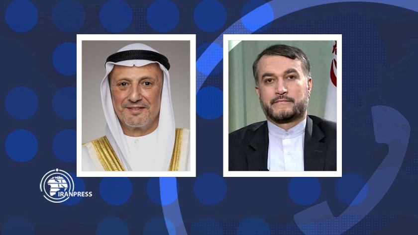 Iranpress: Iranian and Kuwaiti FMs confer on regional and int